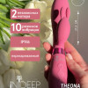 Перезаряжаемый вибратор Indeep PRO Theona White 7707-01indeep