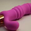 Вибромассажер розовый рельефной для стимуляции точки G 47451-MM