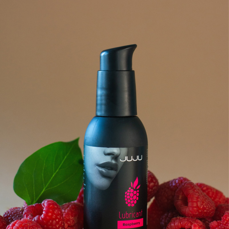 Съедобный лубрикант JUJU со вкусом малины  100ml 989JU