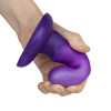 Нереалистичный дилдо Unicorn Mini Purple 2047-04lola