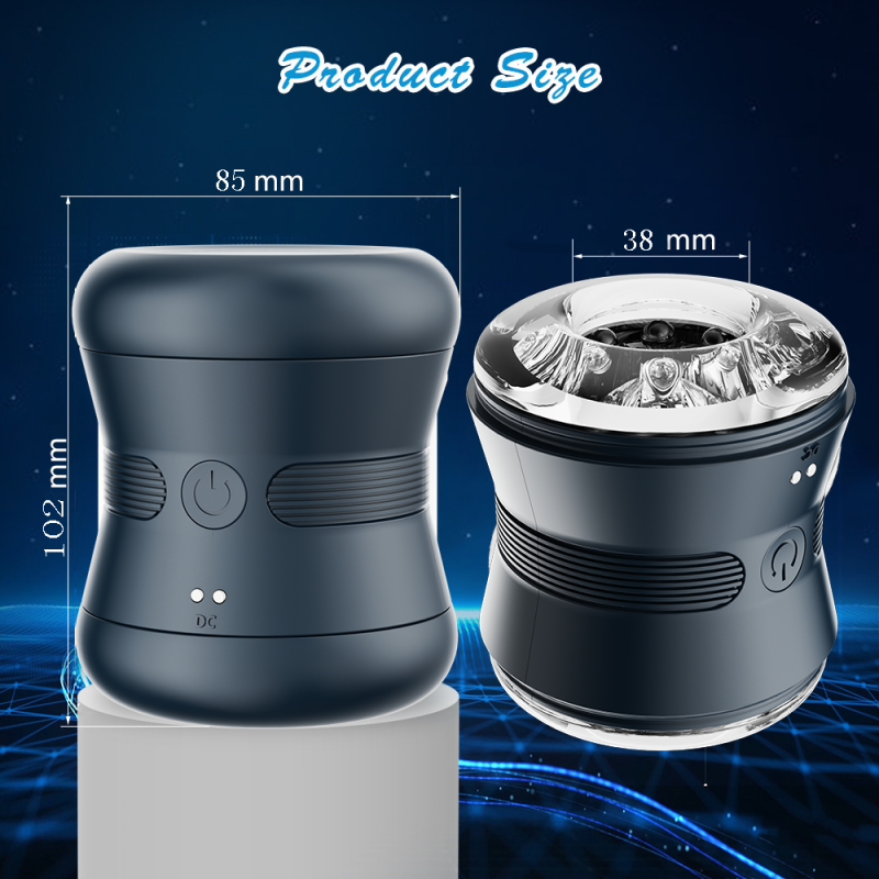 Мастурбатор сквозной с вибрацией SW1084