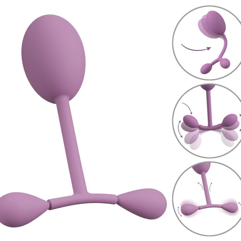 Вагинальный тренажёр с подвижными грузиками 5004896ON