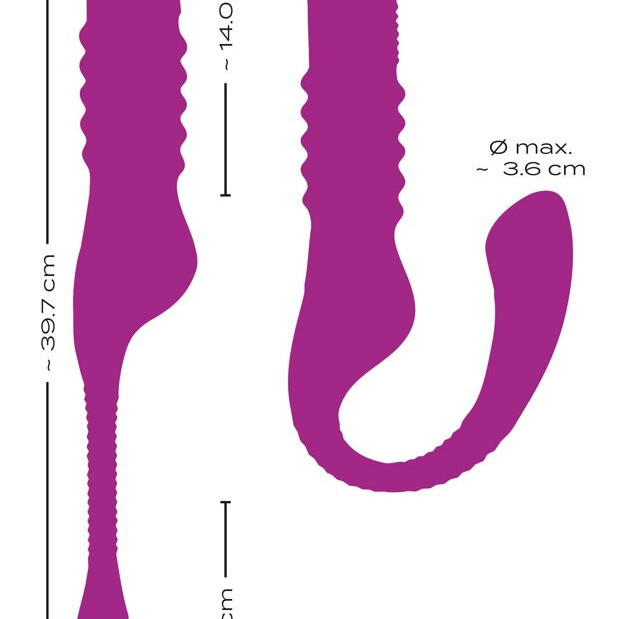 Вибратор с 3 функциями 5402077ON