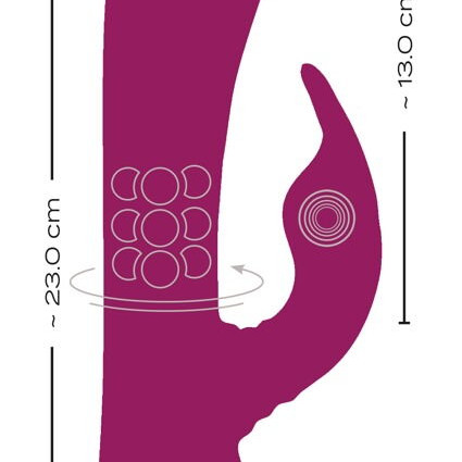 Вибратор с 3 функциями 5402310ON