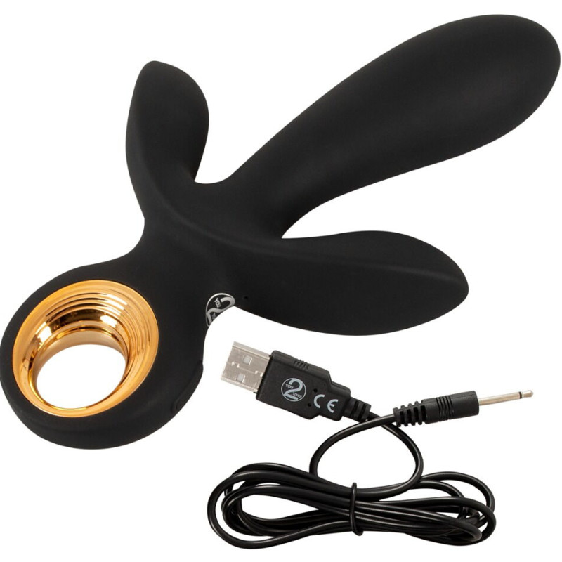 Надувной тройной вибратор 5402638ON