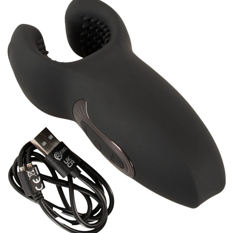 Мужской вибратор-стимулятор с подвижными лепестками 5404568ON