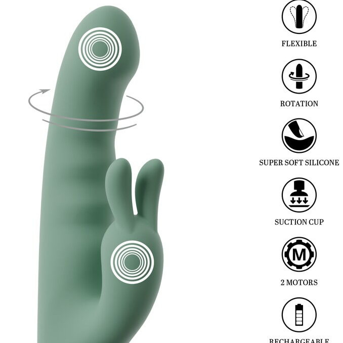 Мягкий вращающийся вибратор LUVIO 5405009ON