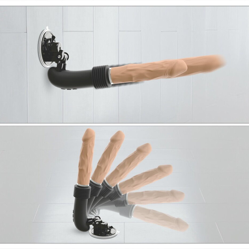 Секс-машина с пультом и реалистичной насадкой 5405491ON