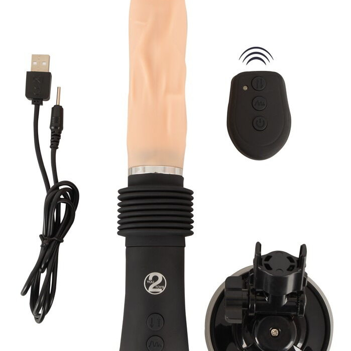 Секс-машина с пультом и реалистичной насадкой 5405491ON