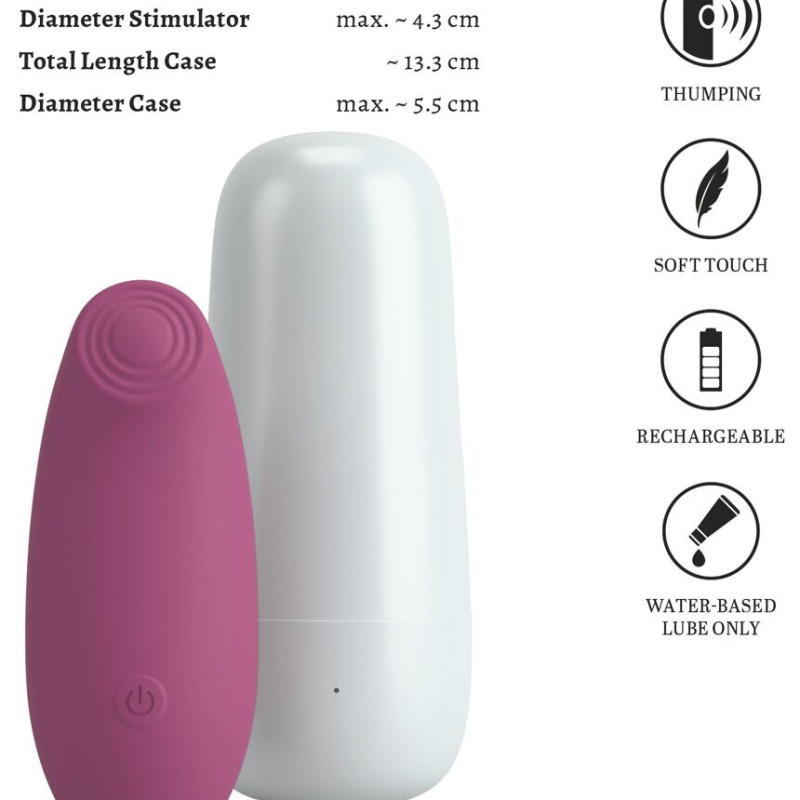 Толкающий стимулятор OMINO с зарядным кейсом 5405998ON