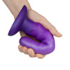 Нереалистичный дилдо Unicorn Purple 2043-04lola