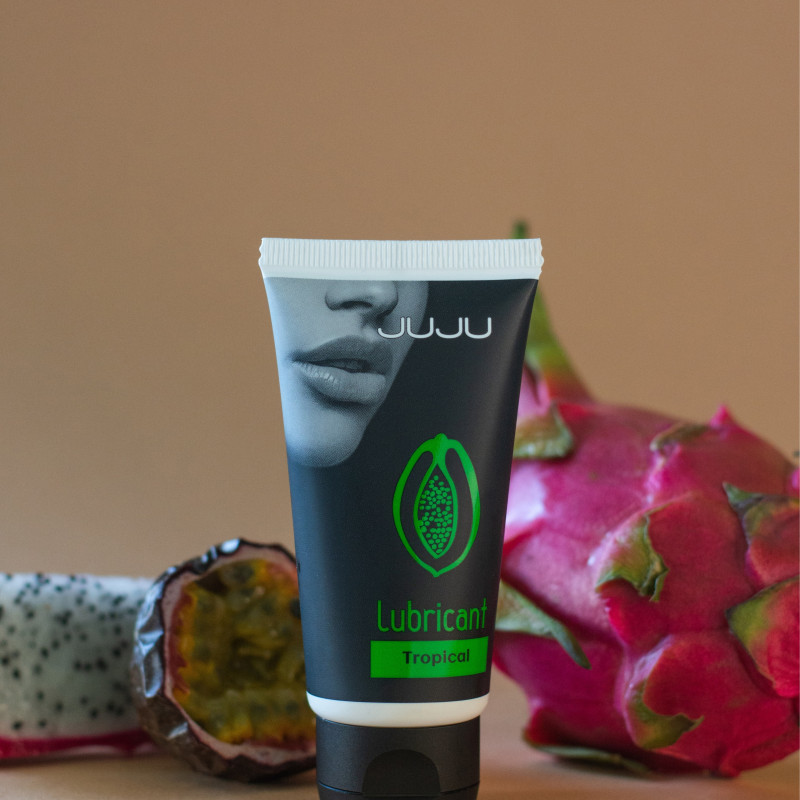 Съедобный лубрикант JUJU со вкусом тропический фруктов  50ml 7456JU