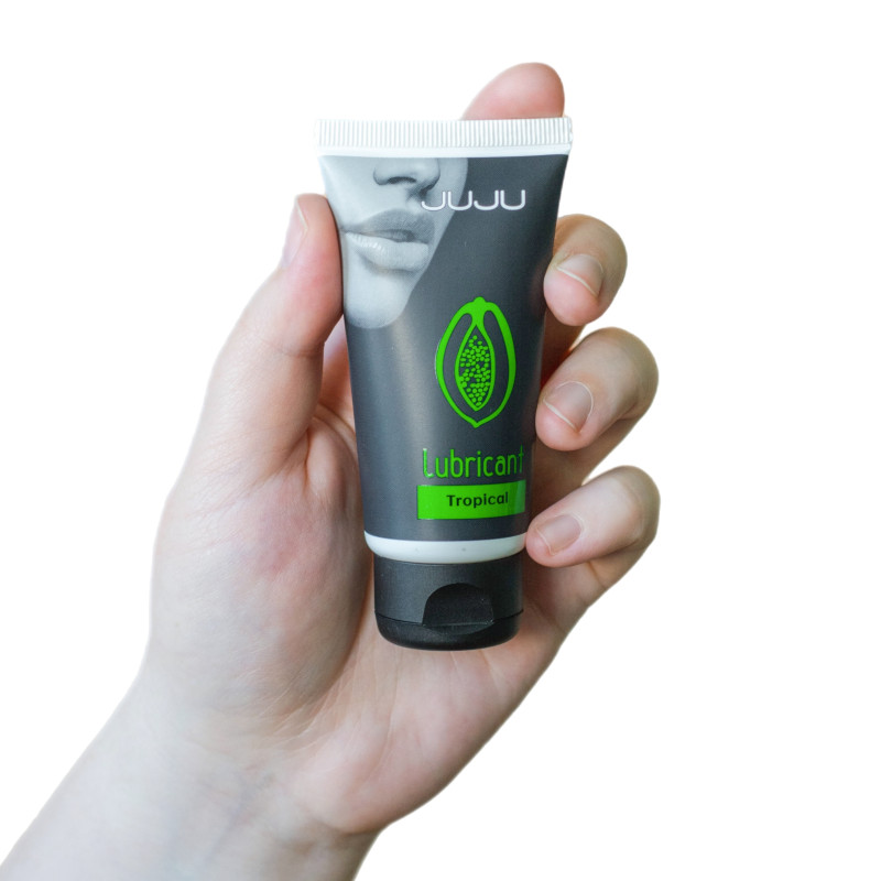 Съедобный лубрикант JUJU со вкусом тропический фруктов  50ml 7456JU