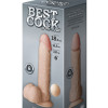Фаллоимитатор неоскин на присоске BEST COCK 6 591403ru