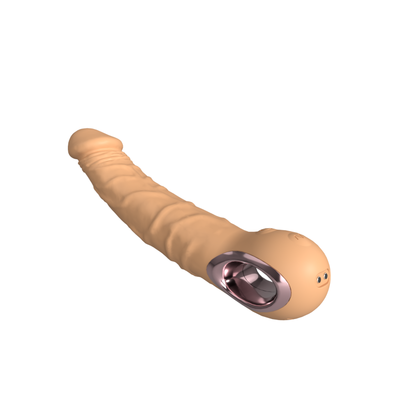 Силиконовый вибратор телесный SW3020Flash