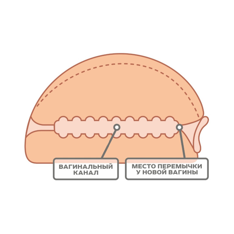 Вагина кибер-кожа с выносным пультом 667321ru