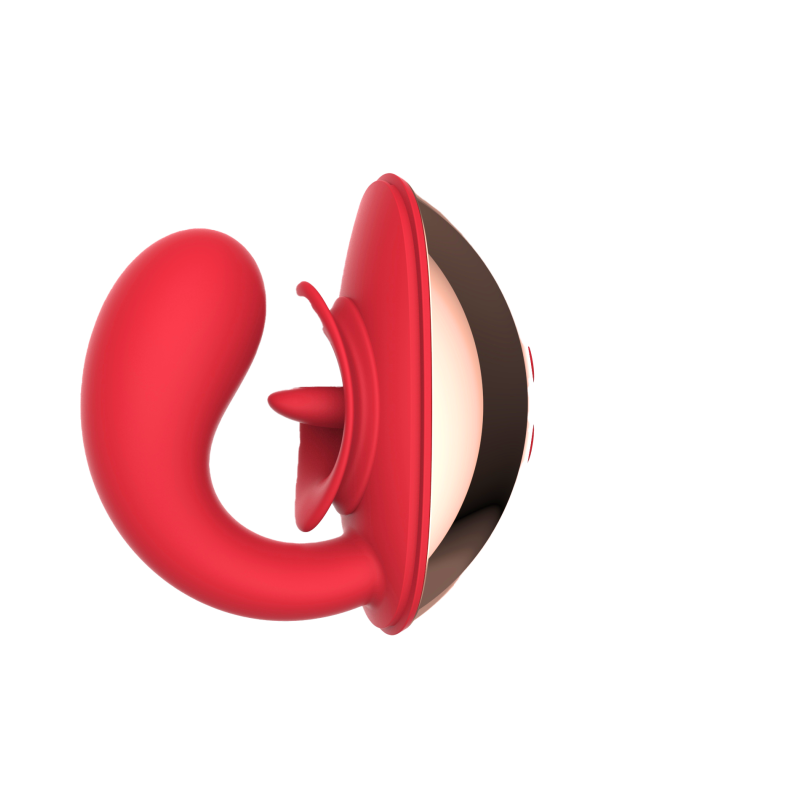 Вагинально-клиторальный вибратор c кейсом для хранения SW4044