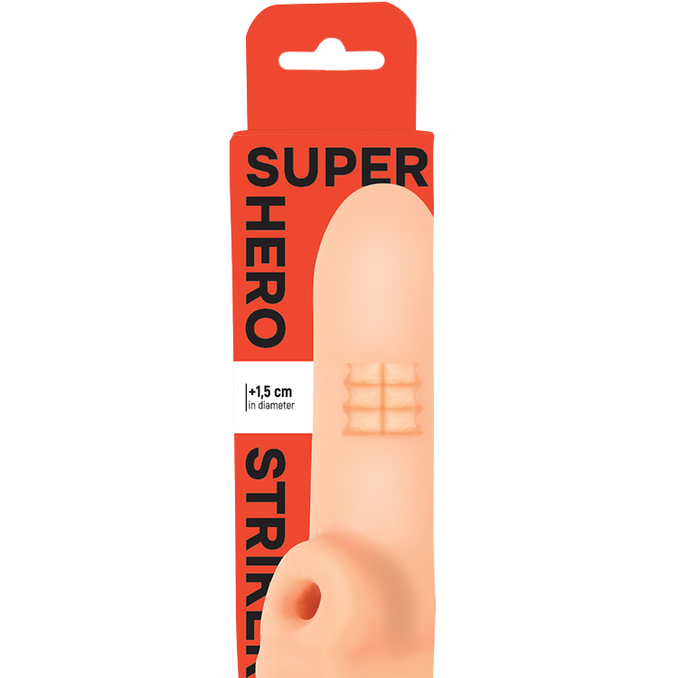 Фаллоудлинитель Super Hero Striker Beige 7017-01lola