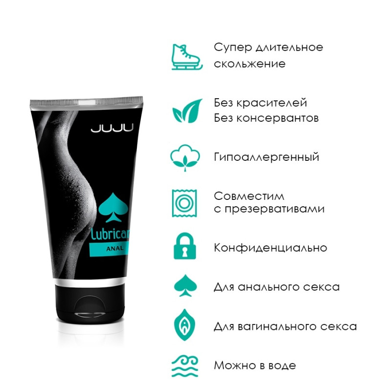 Силиконовый лубрикант JUJU Anal 50ml 7074JU