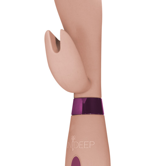 Вибратор Indeep Leyla Beige 7701-03indeep