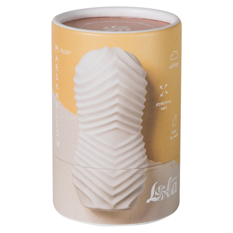 Мастурбатор Marshmallow Fuzzy White 7371-01lola