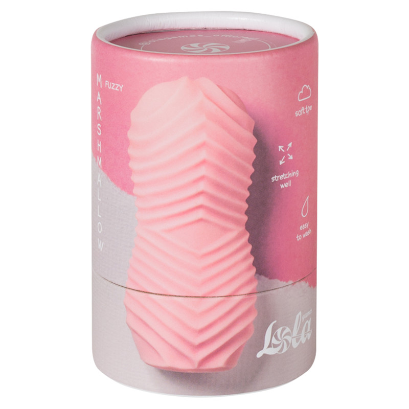 Мастурбатор Marshmallow Fuzzy Pink 7371-02lola