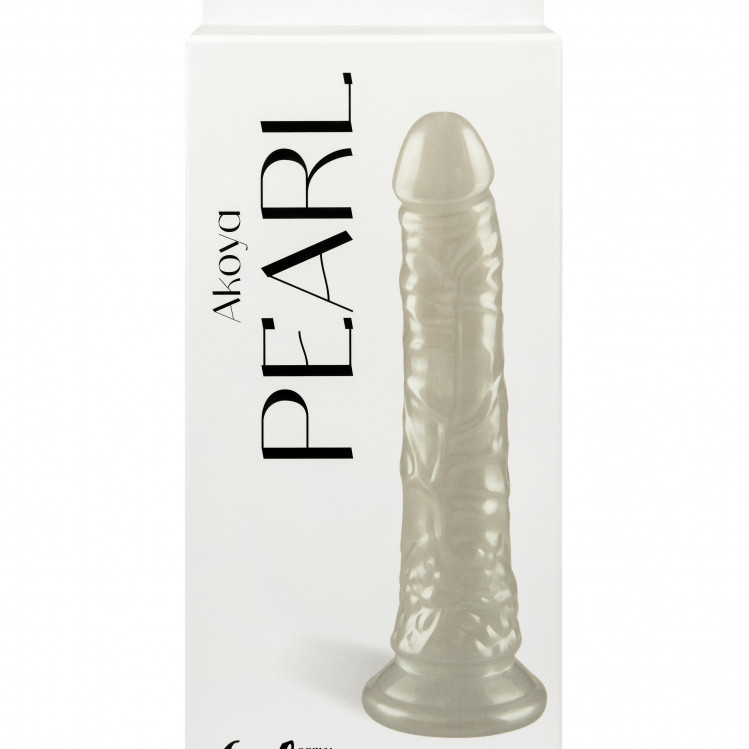 Перламутровый дилдо Akoya Pearl Белый 9903-03lola