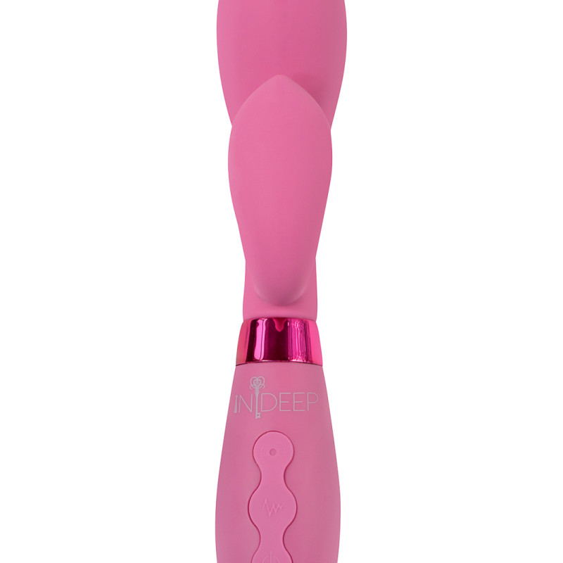 Перезаряжаемый вибратор Indeep Juna Magenta 7700-06indeep