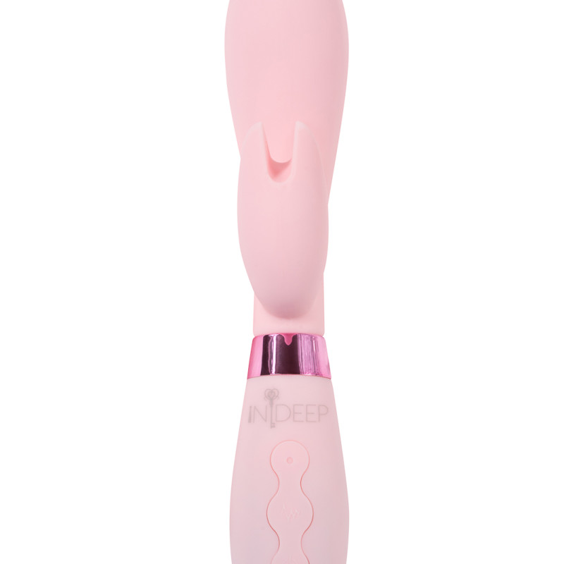 Перезаряжаемый вибратор Indeep Malena Pink 7701-05indeep
