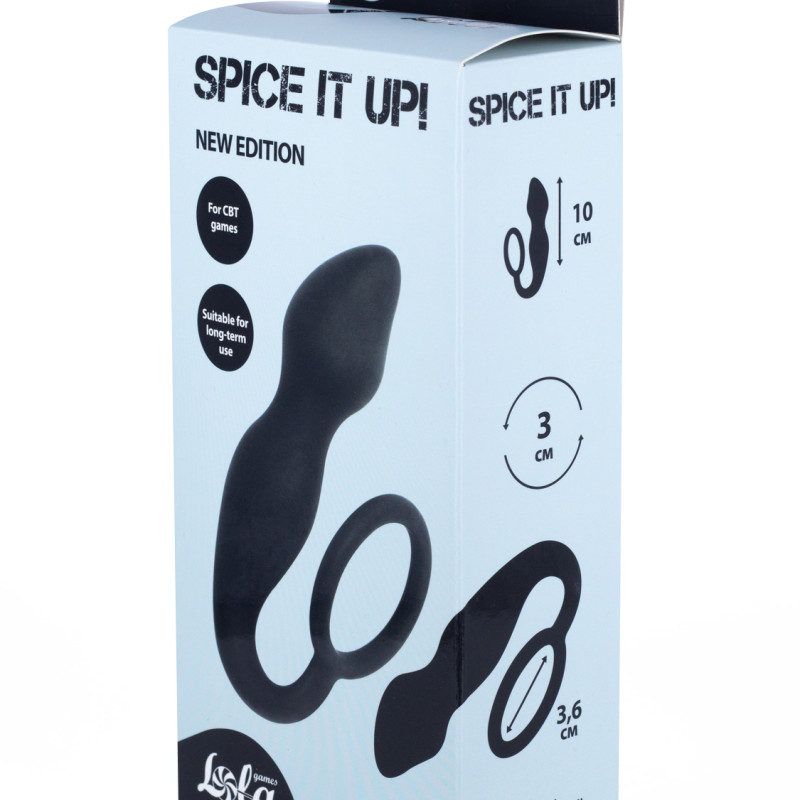 Анальная пробка Spice it up Sensation Black 8005-01lola