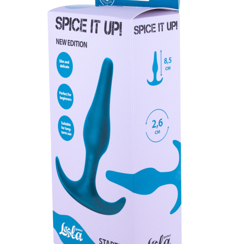 Анальная пробка Spice it up Starter Aquamarine 8007-03lola