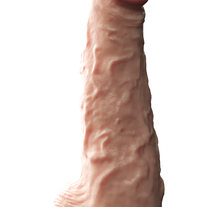 Фаллоимитатор неоскин СУПЕРГИГАНТ с присоской в коробке 958503ru