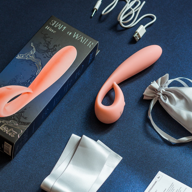 Вибратор Lola games Shape of water Wave 8683-00Lola