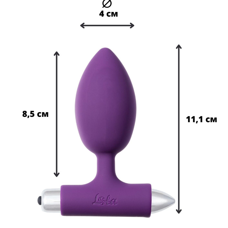 Пробка Со Смещенным Центром Тяжести Spice It Up Insatiable Ultraviolet 8011-04lola