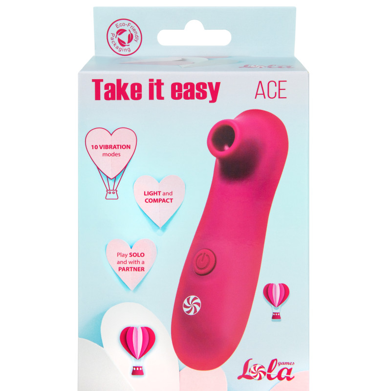 Вакуумно-волновой стимулятор Take It Easy Ace Wine 9020-01lola