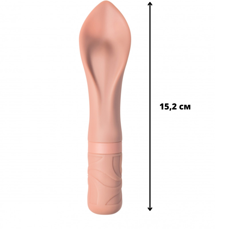 Перезаряжаемый Вибратор Universe Mamasita’s Fantastic Shield Beige 9604-02lola