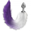 Анальная Пробка с Хвостом Diamond Galaxy Purple 4019-03lola