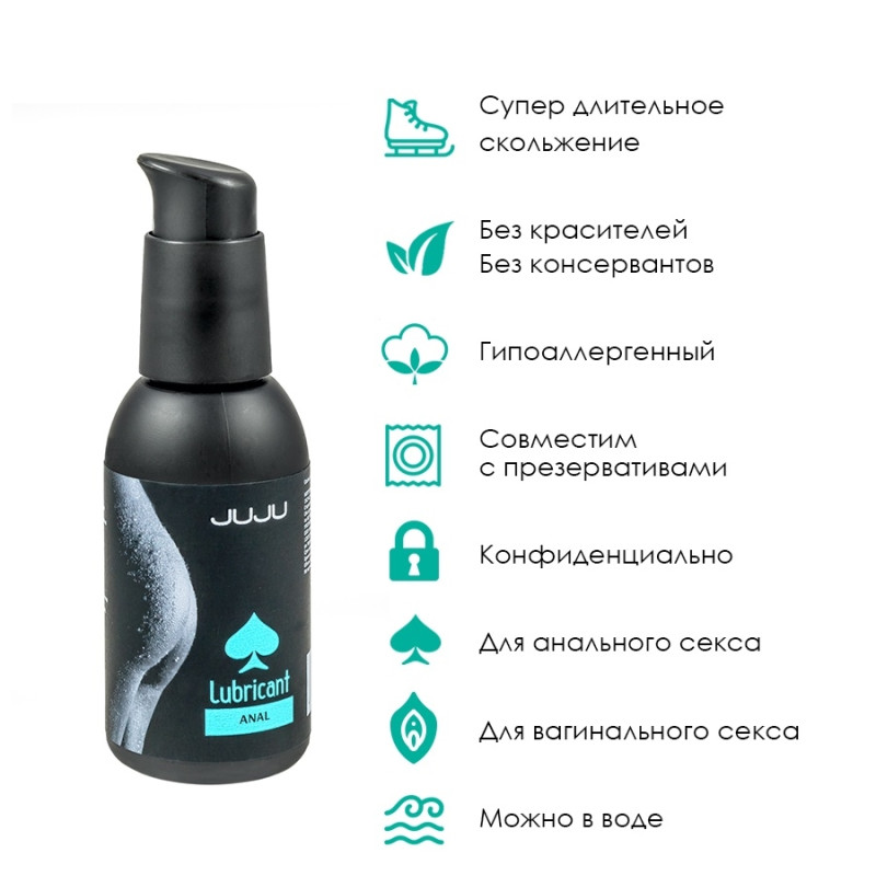 Силиконовый лубрикант JUJU Anal 100ml 985JU