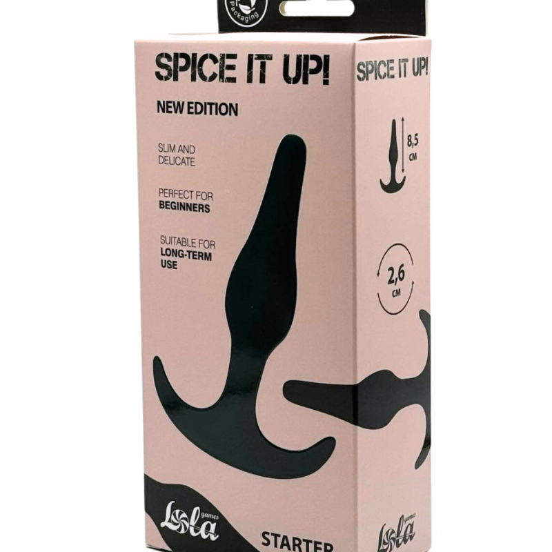 Анальная пробка Spice it up Starter Black 8007-01lola