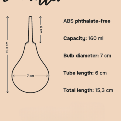 Анальный Душ Anal Douche M 160 ml 4226-01lola