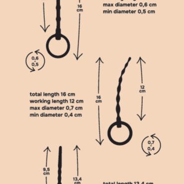 Набор уретральных массажеров Vanilla Twist 1175-01lola