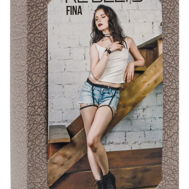 Гартеры Fina Black 7705rebelts