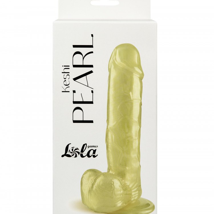 Перламутровый дилдо Keshi Pearl Золотистый 9904-01lola