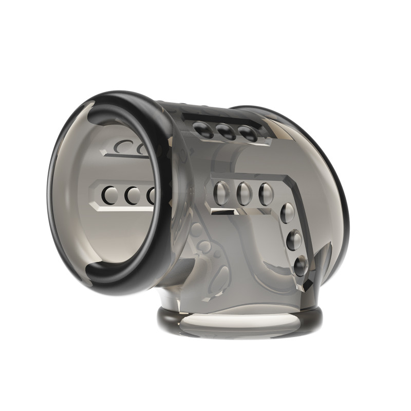 Прозрачная насадка на пенис BI-026266