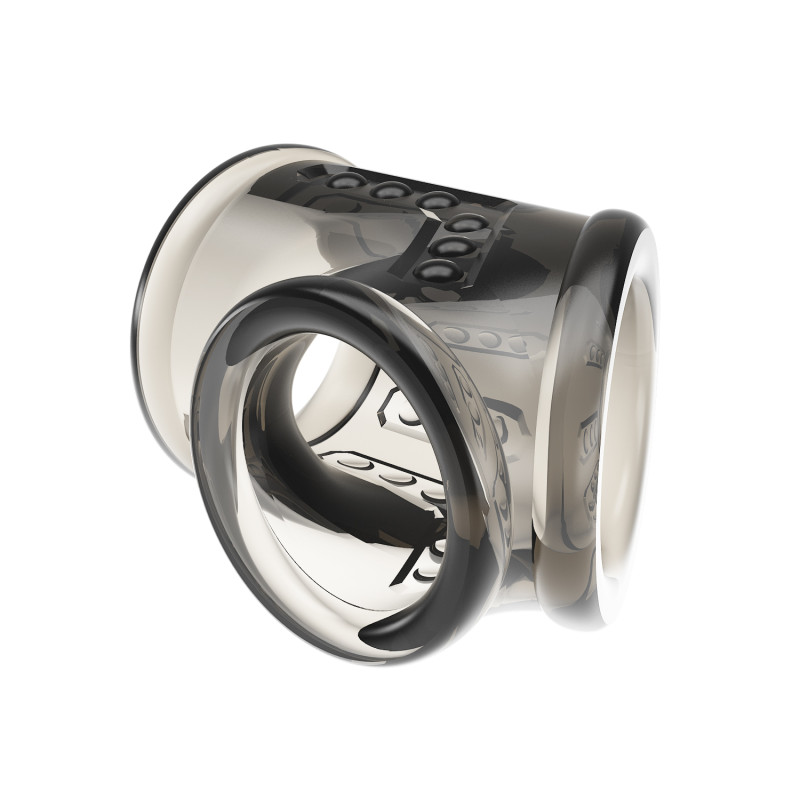 Прозрачная насадка на пенис BI-026266