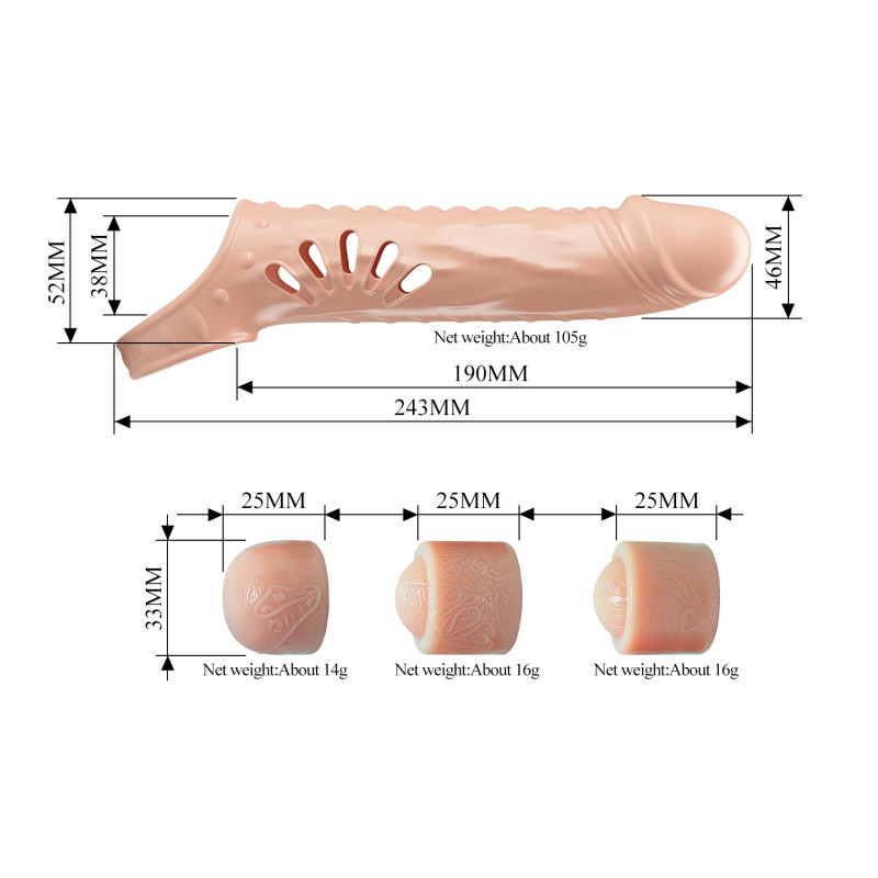 Насадка на пенис Pretty Love BI-026270H