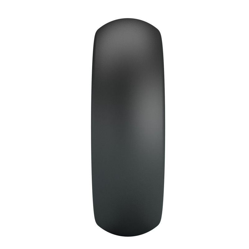 Эрекционное кольцо из силикона растягивающееся черное CRAZY BULL BI-210229