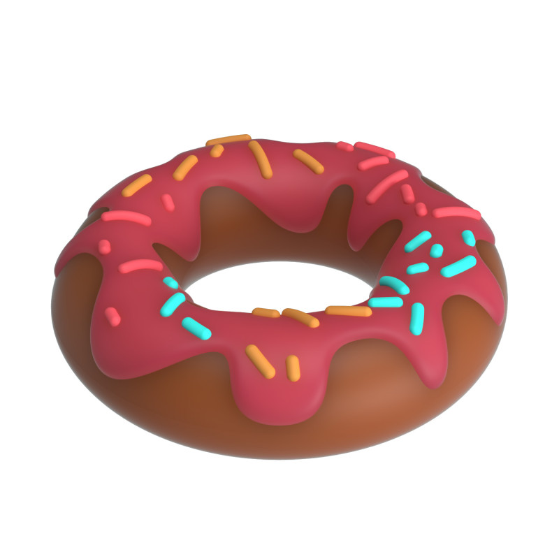 Эрекционное кольцо Пончик Pretty Love Donut BI-210344-1