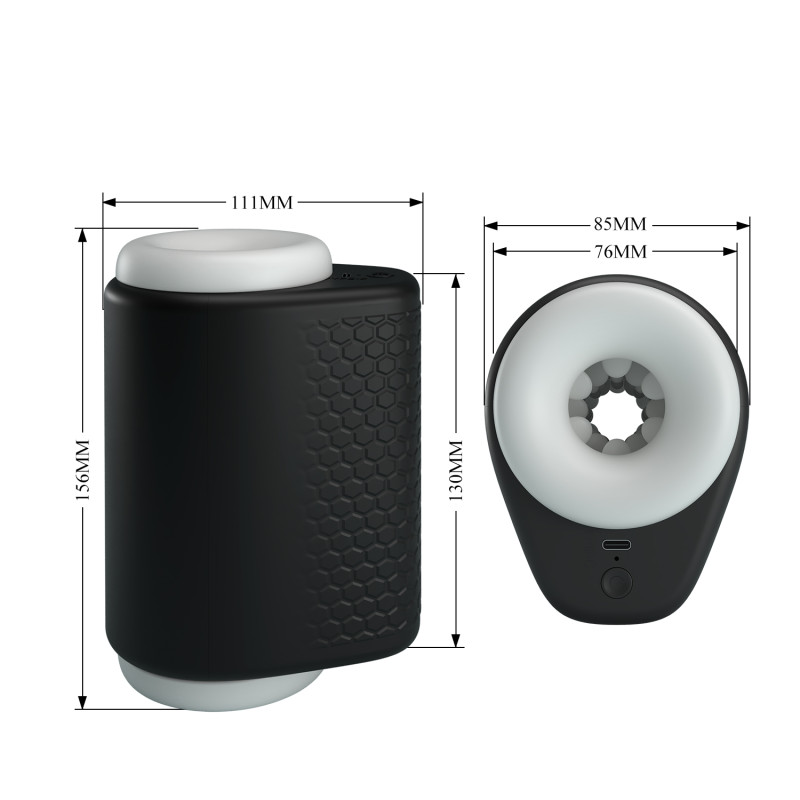 Мастурбатор с вибрацией Pretty Love DJ Girl BM-00900T92