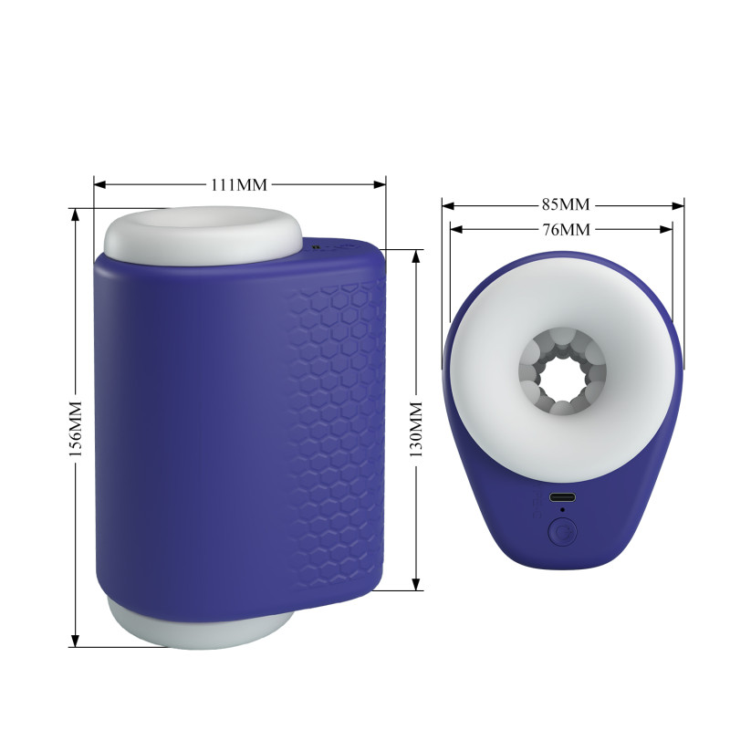 Мастурбатор с вибрацией Pretty Love DJ Lady BM-00900T96